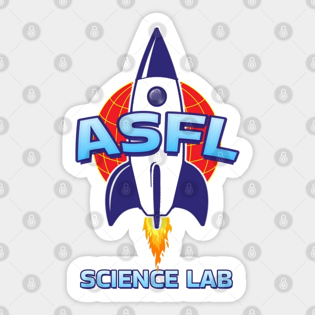 ASFL SCIENCE LAB Sticker by Duds4Fun